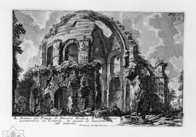 Temple of Minerva Medica by Giovanni Battista Piranesi